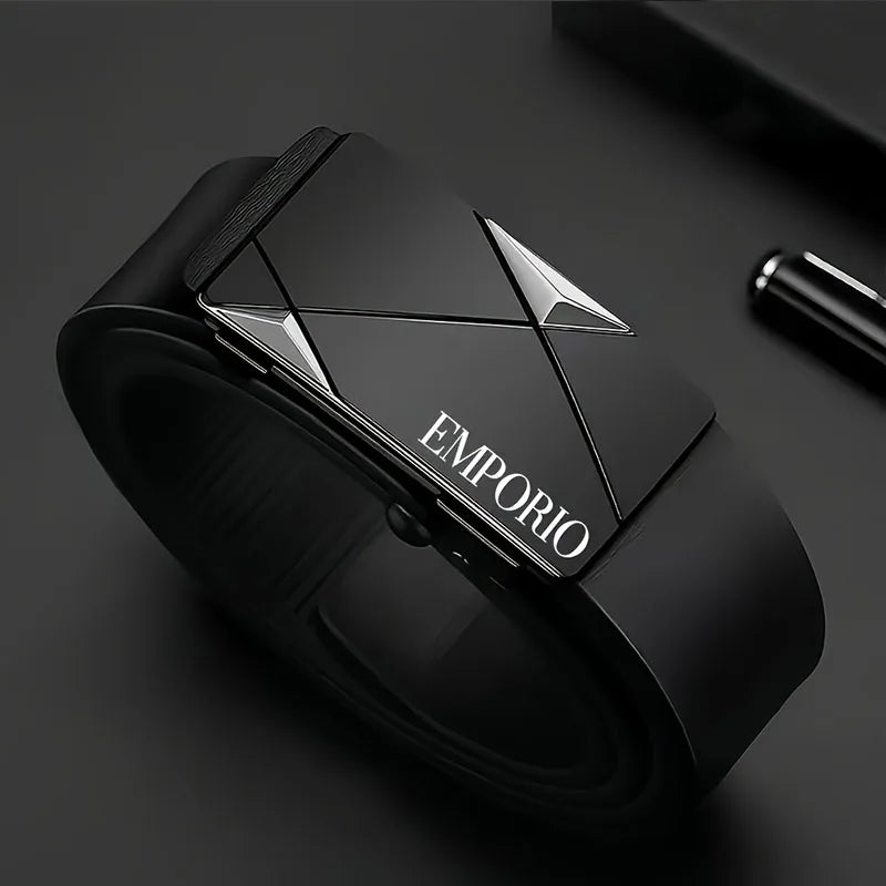 Elegante cinturón para hombre