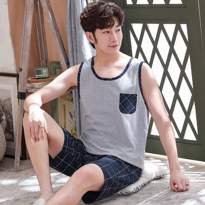 Conjunto de pijama de algodón