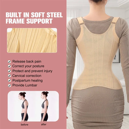 Corsé entrenador de cintura en forma de U