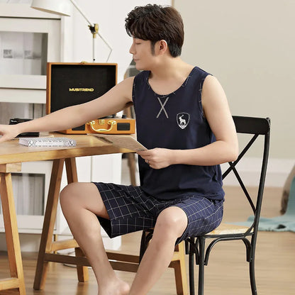 Conjunto de pijama de algodón