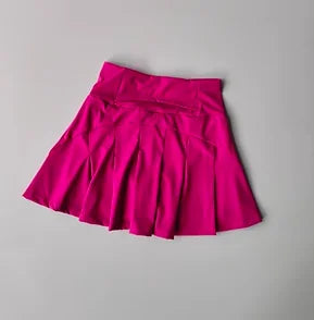 Falda corta deportiva de cintura alta