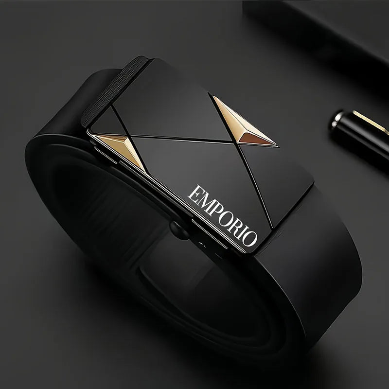 Elegante cinturón para hombre