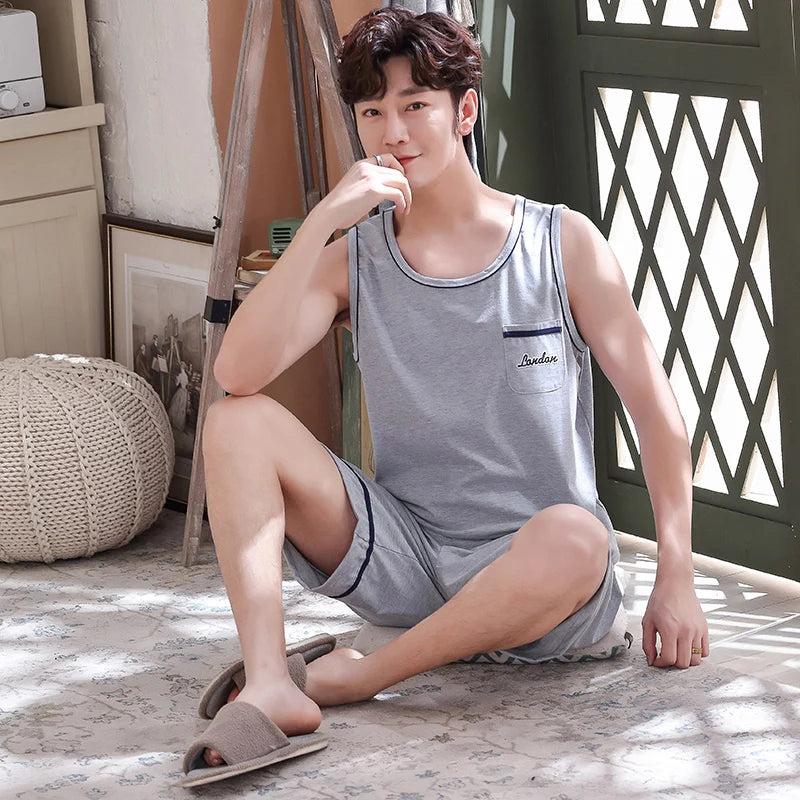 Conjunto de pijama de algodón