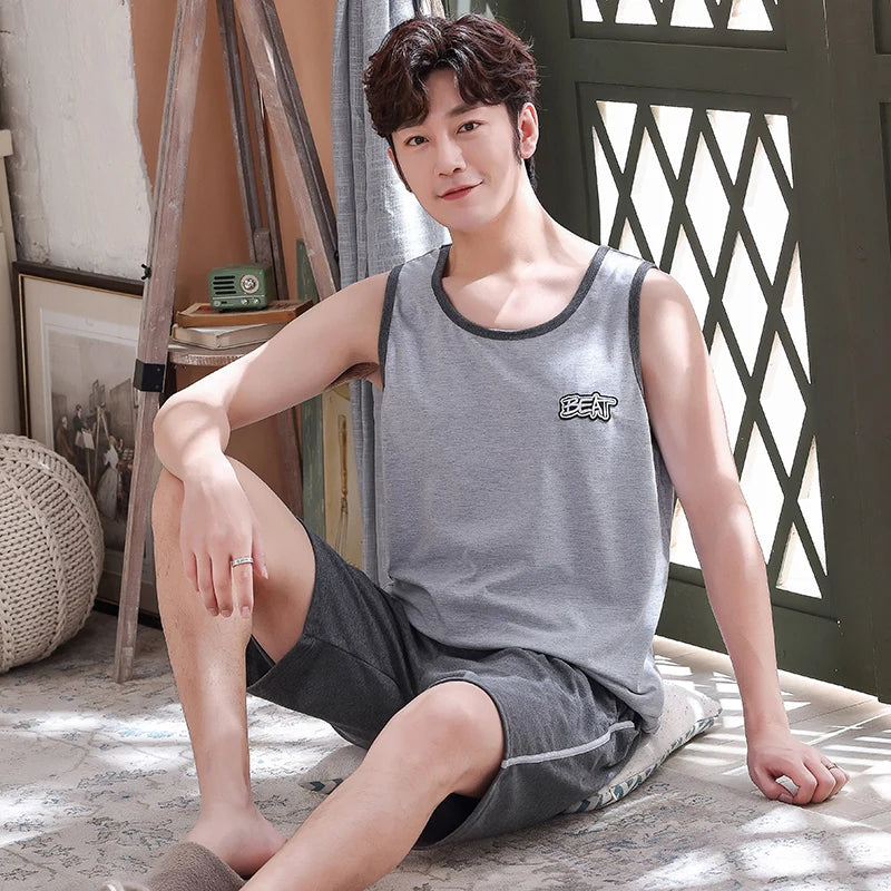 Conjunto de pijama de algodón