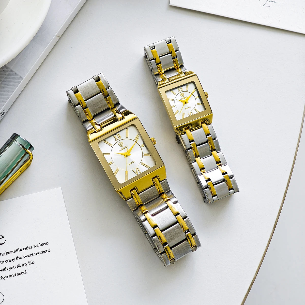 Relojes de pulsera de cuarzo de lujo