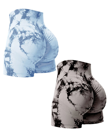 2 pantalones cortos de gimnasio