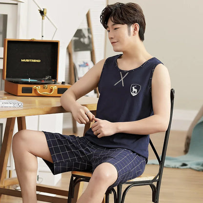 Conjunto de pijama de algodón