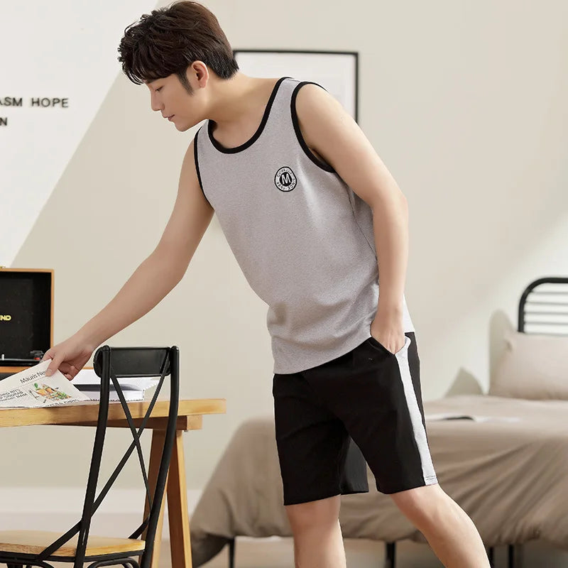 Conjunto de pijama de algodón