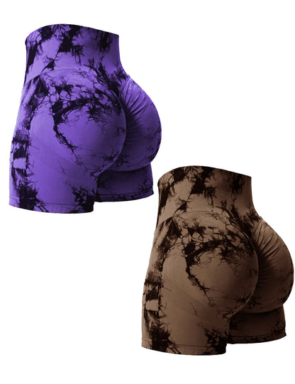 2 pantalones cortos de gimnasio