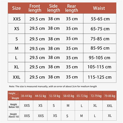 Corsé entrenador de cintura en forma de U