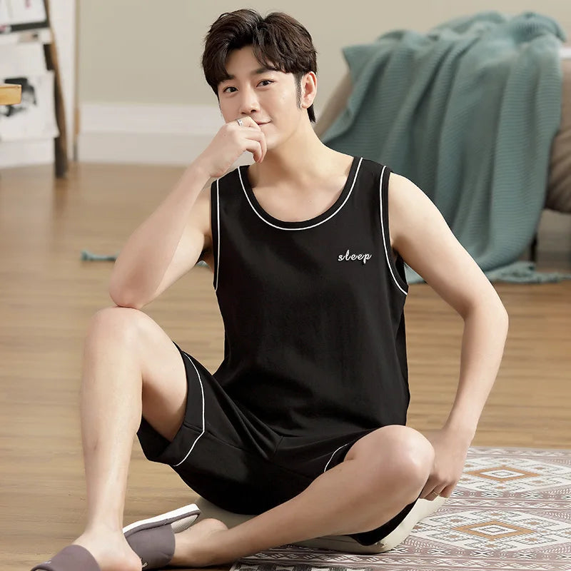 Conjunto de pijama de algodón